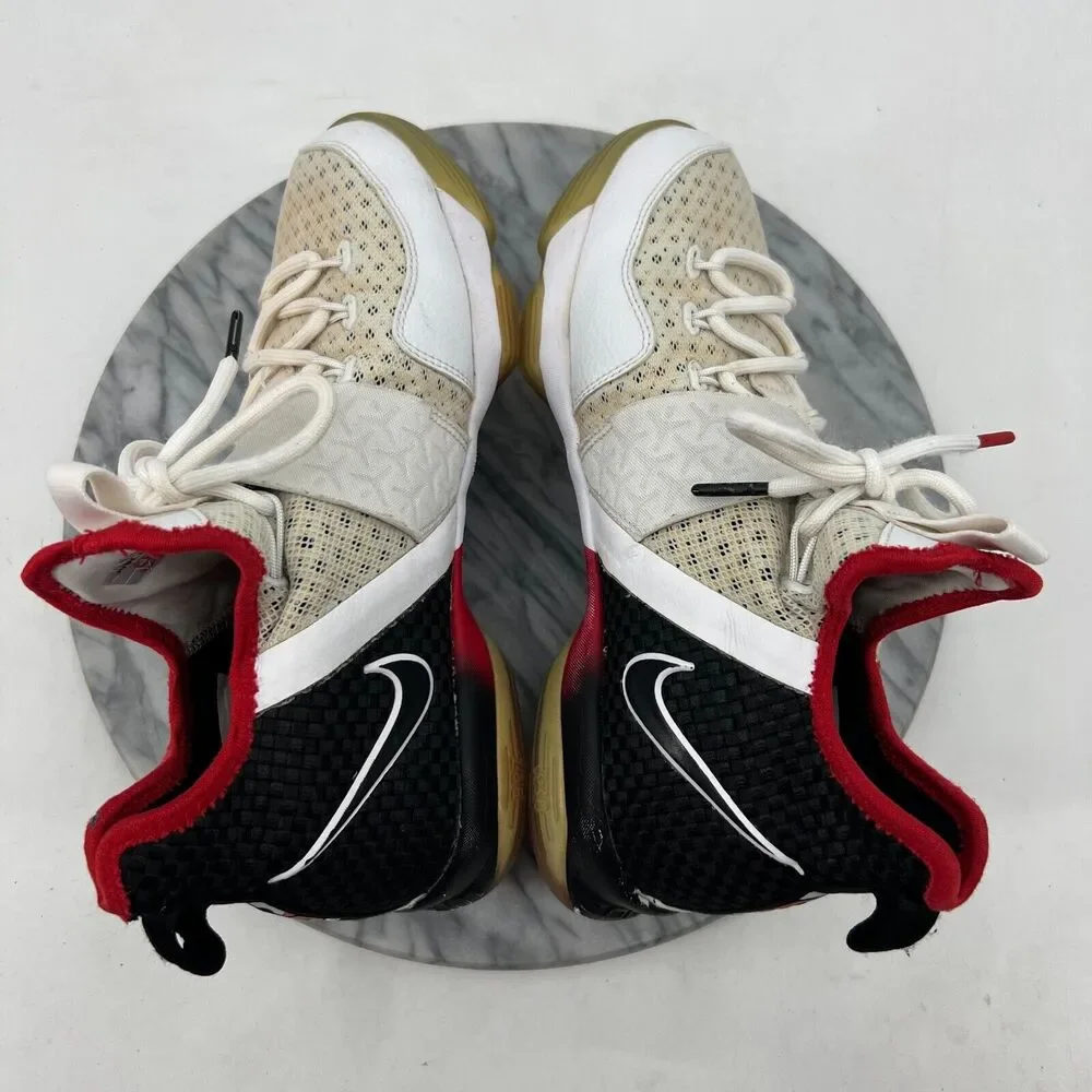 Nike Basketball Shoe Youth Boys 7Y LeBron 14 GS Flip The Switch White Multi Mesh
